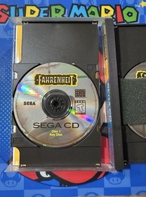 Fahrenheit (Sega 32X, 1995) Sega CD - CIB Complete 2 Disc W/ Manual