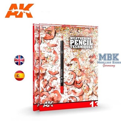 AK interactive S.L. AK-522 AK LEARNING 13: WEATHERING PENCIL TECHNIQUES