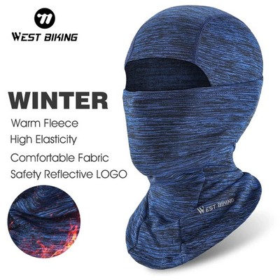 WEST BIKING Winter Windproof Men's Cap Cycling Skiing Balaclava Mask Outdoor Spo