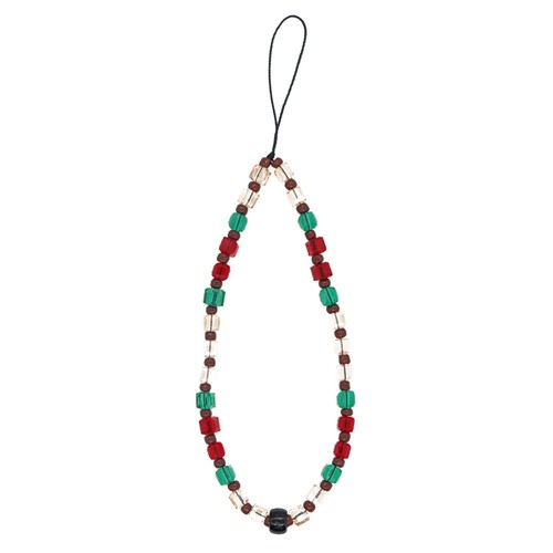 Crystal Beaded Mobile Phone Rope Charm Wristlet Strap for Lanyard - 第 4/12 張圖片