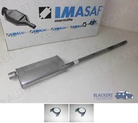 Imasaf Auspuff Mitteltopf+Anbauteile FüR Bedford Blitz 2.1 D+2.3 D Cf 1980-1987