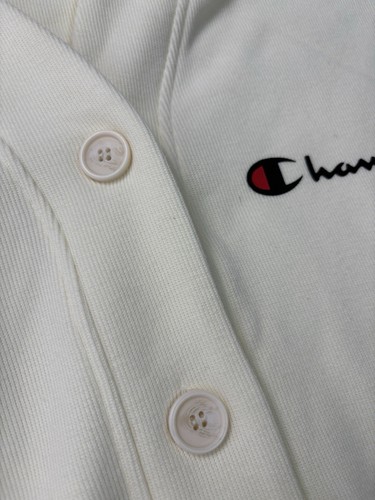 Women's Champion Brand Cream Cardigan Sweater Size Medium - Picture 4 of 8