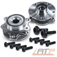 2X Radlager Mit Radnabe Vorne/Hinten FÜR Audi A6 4F C6 A8 4D 4E R8 Vw Phaeton