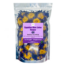 Blue lotus flower 250g Whole Lotus Flower Bulk Blue Lotus Natural
