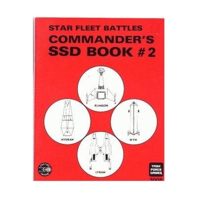 Task Force SFB Commander's SSD Book #2 VG+