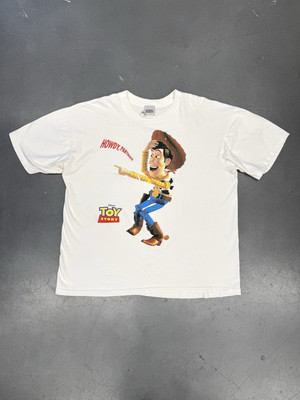90s Vintage Disney Stanley Desantis Toy Story Woody Solo Tee 90s Vintage Disney Stanley Desantis Toy Story Woody Solo Tee