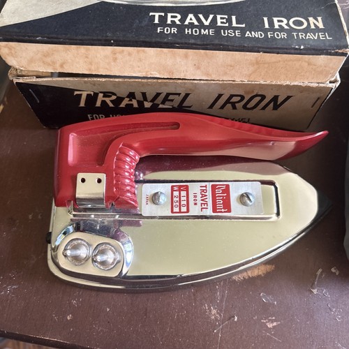 Vintage Valiant Reisebügeleisen Nr. 25/2318 abnehmbare AC 6,5" sieht unbenutzt aus ohne Kabel - Bild 15 von 24