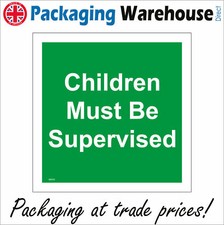 MA761 CHILDREN MUST BE SUPERVISED SIGN ADULT PLAY AREA POOL DISCLAIMER PARK