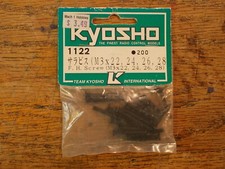 1122 F.H. Screw M3 3mm Flush Head - Kyosho Vintage Hardware