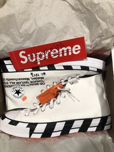 CONVERSE CHUCK 70 Off White Hi Taglia 12 Virgil abloh 163862C Taylor All  Star C EUR 865,83 - PicClick IT