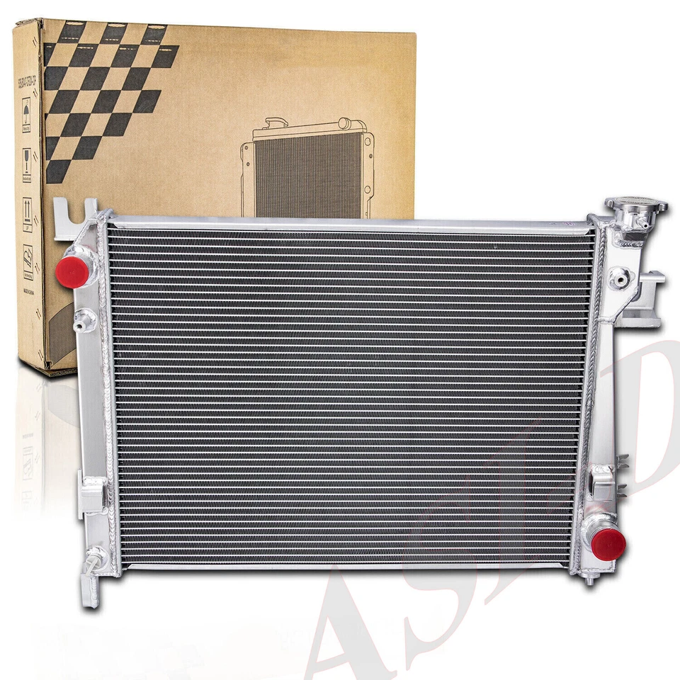4 Row Aluminum Radiator For 2004-2009 2008 Dodge Ram 1500 2500 3500 4000 5.7L V8 Foto 2 de 4