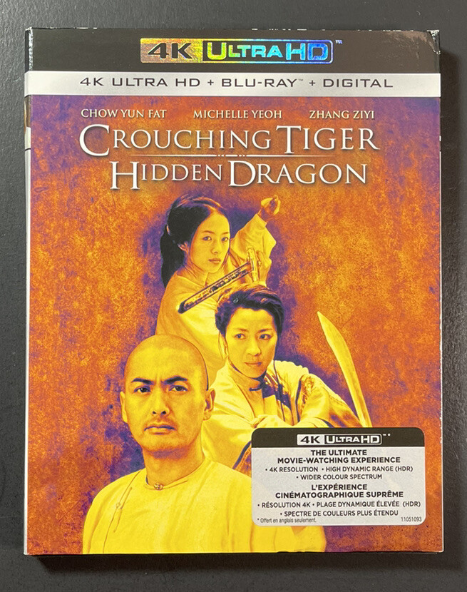 Crouching Tiger Hidden Dragon (4K Ultra HD + Blu-ray) NEW | eBay