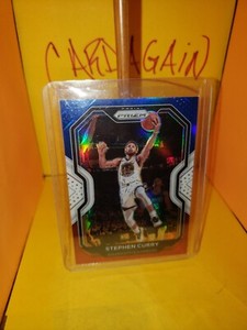 2020-21 Prizm Basketball Stephen Curry RWB Prizm