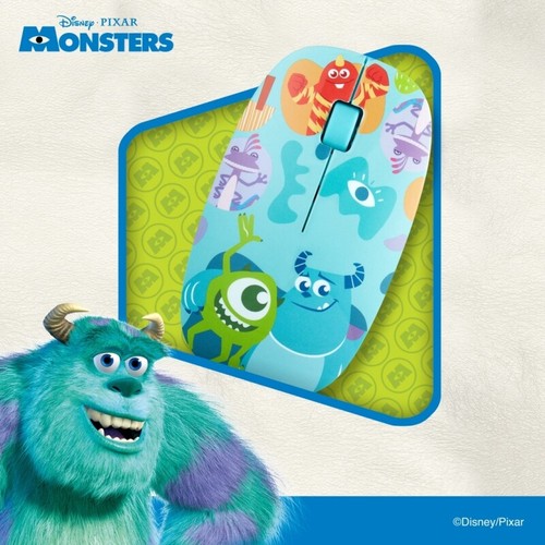 New infoThink Disney Pixar Monsters Inc Wireless Keyboard Wireless Optical Mouse - Picture 3 of 11