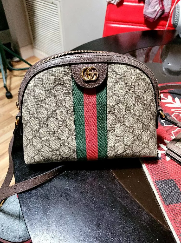 Ophidia Pouch in Beige - Gucci