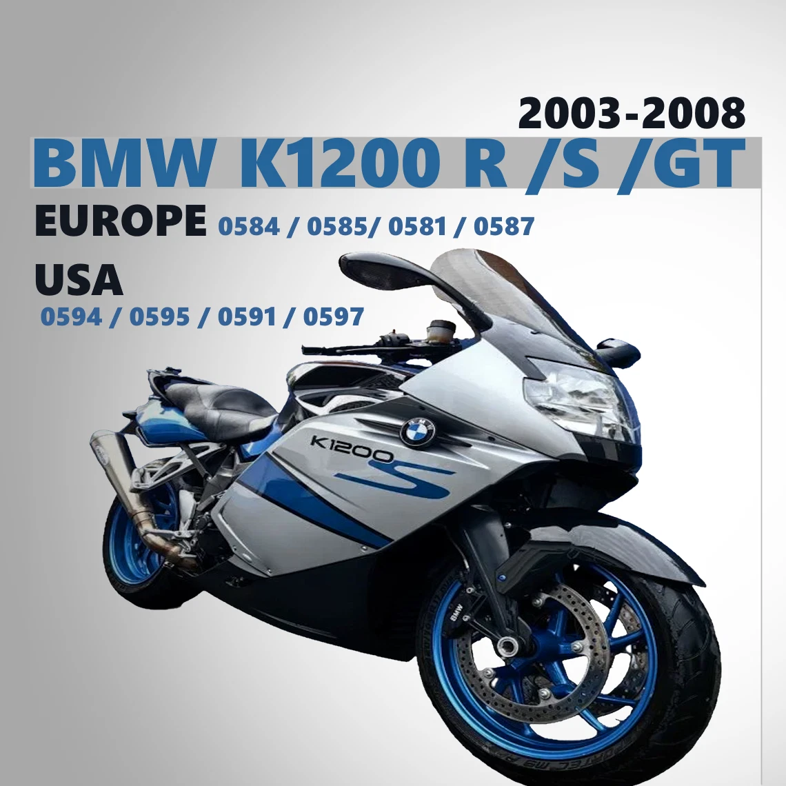 Bmw sale k1200 2008