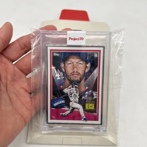 2021 Topps Project70 #63 Clayton Kershaw 1981 Ben Baller AP Artist Proof 35/51
