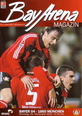 Programme | 2003/04 | Bayer Leverkusen | Auswahl ''BayArena Magazin'' | Bundesliga