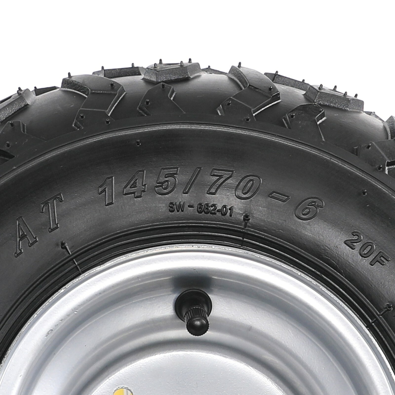 Mini Bike Rim 19 Inch Silver 19x7-8 Rear Rim Wheel For Coleman BT200X ...