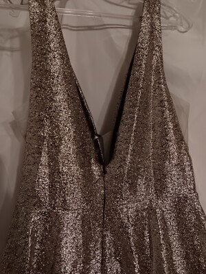 madison james gold dress EV-10610 Lily's Nude/Black Quince Ball Gown – Lily's Seaside Boutique main image 0