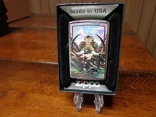FRANK FRAZETTA THE MAMMOTH FANTASY ART ZIPPO LIGHTER MINT IN BOX