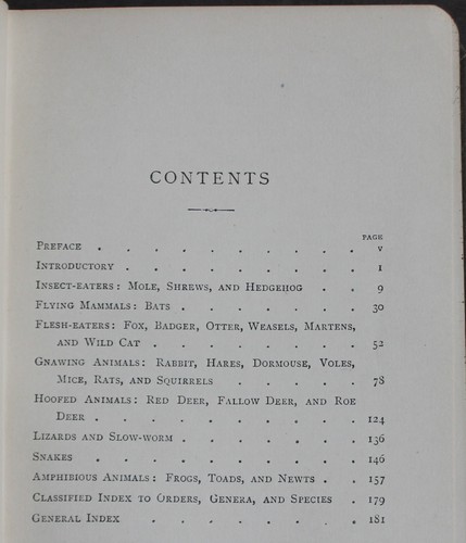 Rare Antique Old Book Mammals Reptiles Amphibians British Isles 1921 Illustrated - Picture 7 of 24
