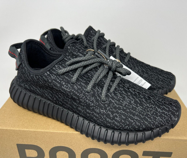 adidas Yeezy Boost 350 Pirate Black Kanye West BB5350 Mens Size 7.5