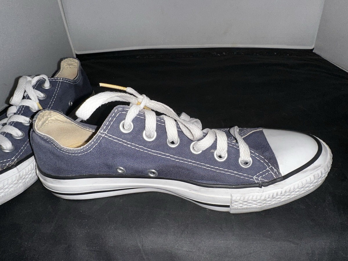 converse all star Low Top Sneakers Navy Textile SZ 6 US