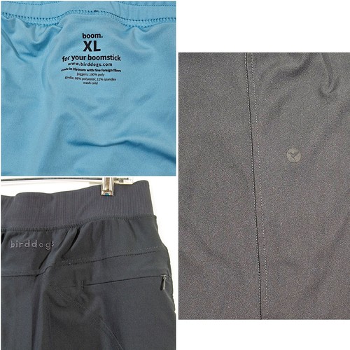 Birddogs Mens Gray Size XL Boom for Your Boomstick Jogger Pants Sweats Waist 33" - Picture 7 of 12