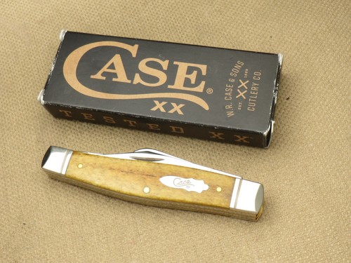 Case XX USA 2023 Stamp 6375 SS Jumbo Stock Knife - Smooth Antique Bone - MINT - Picture 11 of 13