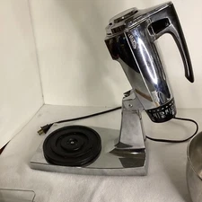 VINTAGE SUNBEAM MIXMASTER Electronic 12 SPEED MIXER Bowls Beaters C description