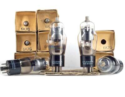 ONE 6K7G/VT-86A SYLVANIA NOS Tube Valvola Röhre Lampe Valvula Valve  진공관 真空管 电子管