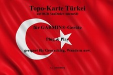 Topo - Karte TÜRKEI 2026 - 8GB für GARMIN Geocaching Wandern