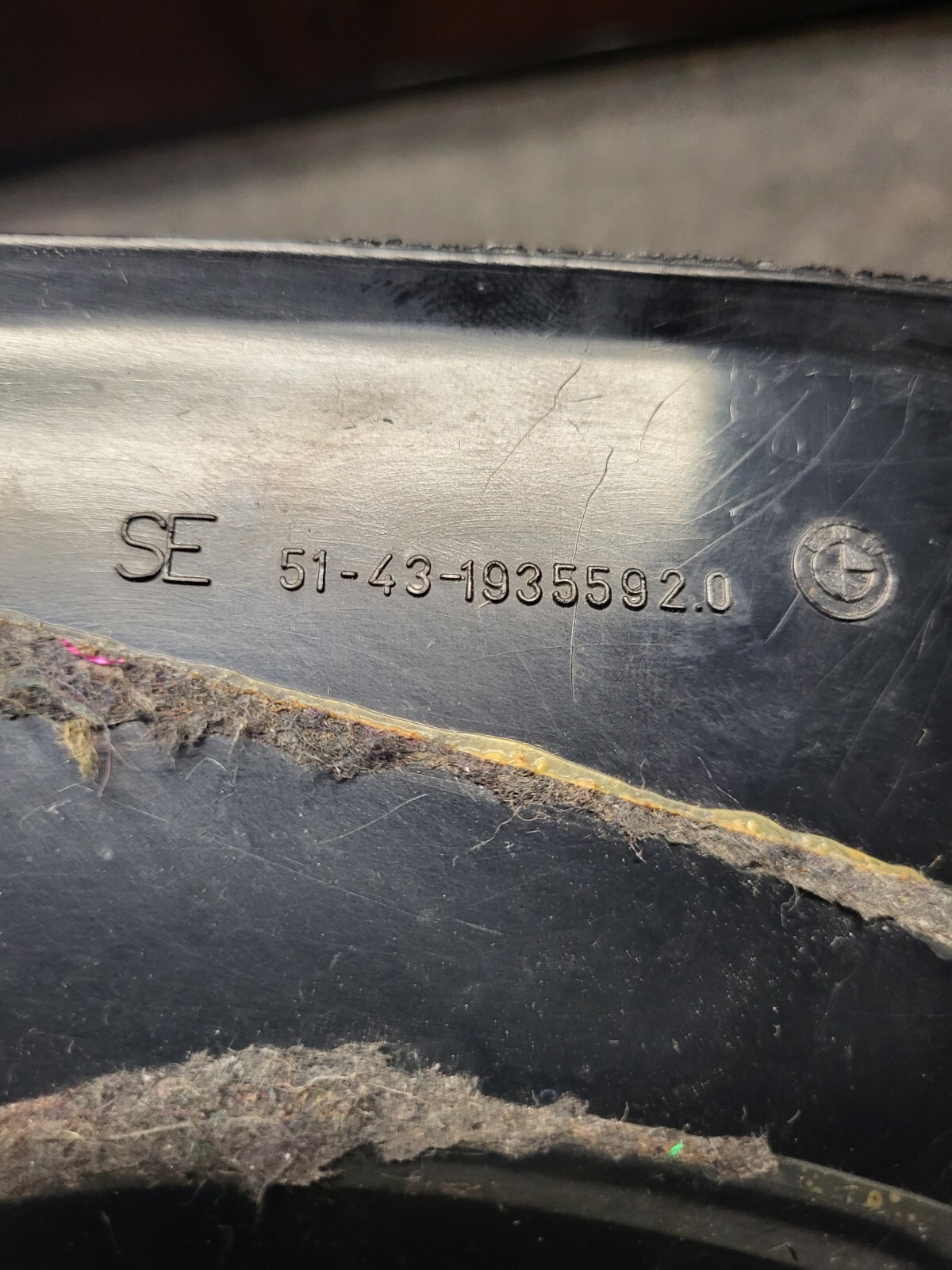 BmW E30 Kick Panel Left Right 1935591 1935592 eBay