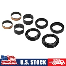 Front Fork Seals Oil Dust Bushings Kit For Yamaha YZ85 2002-2023 YZ80 1997-2001