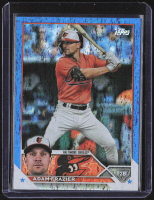 2023 Topps #611 Adam Frazier Blue Foilboard #/999