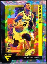 2020-21 Panini Flux Terry Rozier Cracked Ice #21 Hornets C009