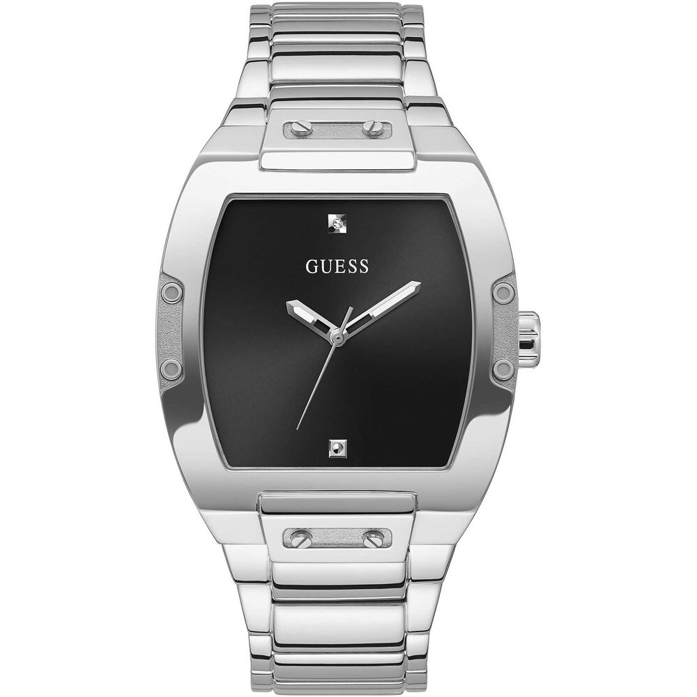 Reloj de Hombre GUESS PHOENIX GW0387G1 Acero Inoxidable Negro GENUINE DIAMOND