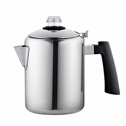 8-Cup Stainless Steel Stovetop Coffee 