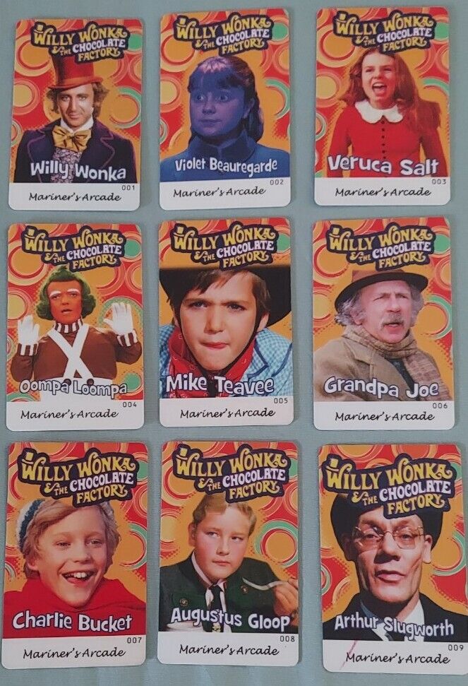 Wonka Playing Cards