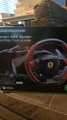 Thrustmaster 4460105 Ferrari 458 Spider Racing Wheel for Xbox One