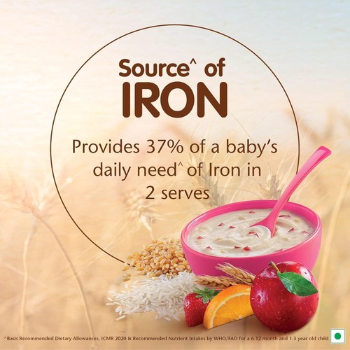 Nestlé CERELAC Fortified Baby Cereal with Iron & Protein 10 to 24 Months, 300 gm - Picture 22 of 32