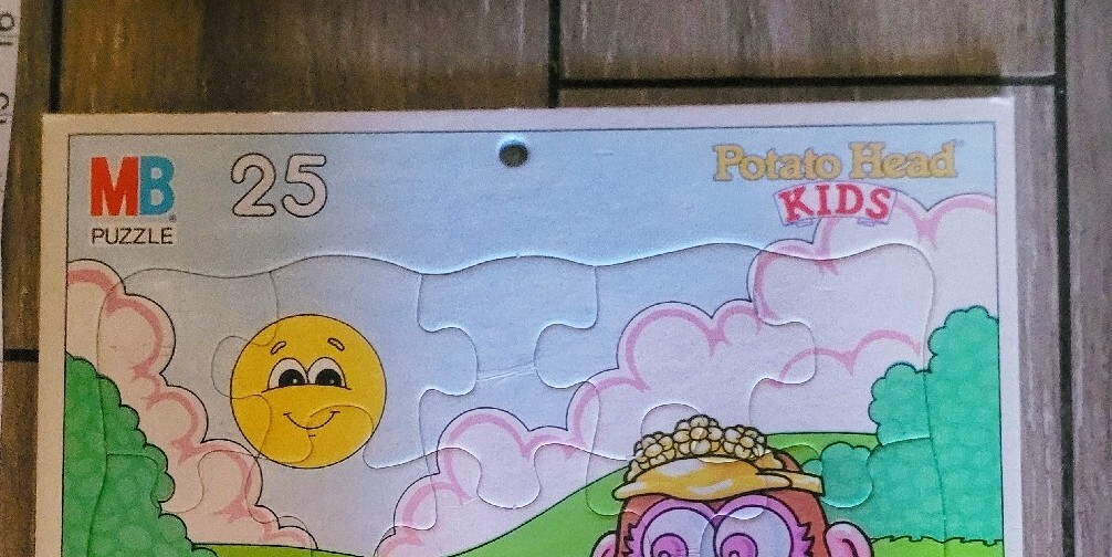 1986 Potato Head Kids Milton Bradley Puzzle 25 Pieces Hasbro