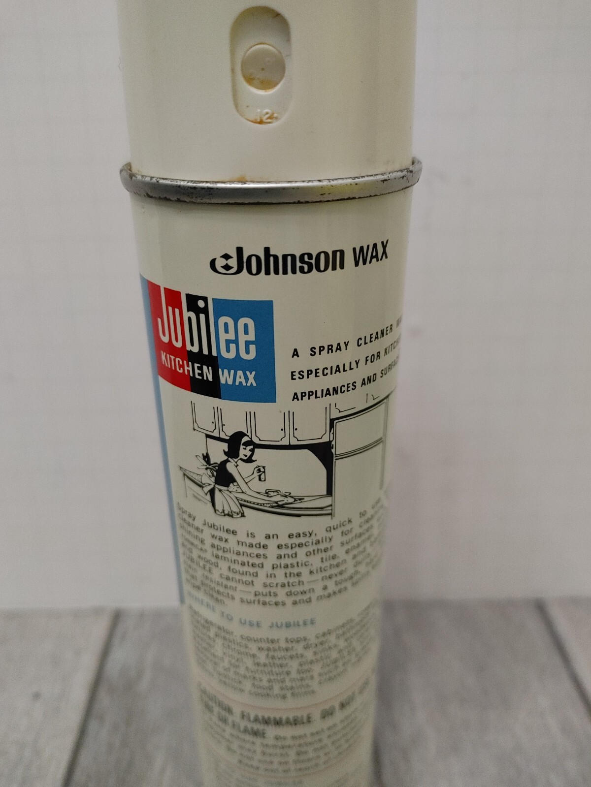 VINTAGE JOHNSON WAX JUBILEE KITCHEN WAX 10.5 oz SPRAY eBay