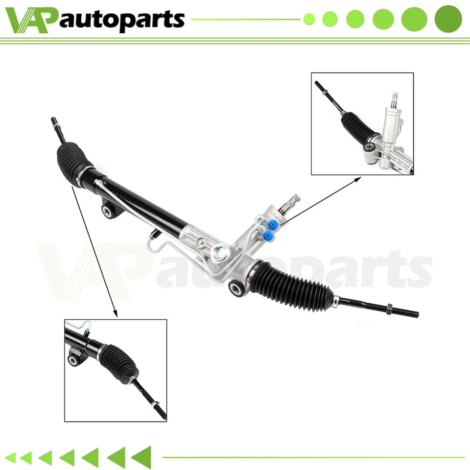 22-216 Complete Power Steering Rack & Pinion Assembly For 1985-1993 Ford Mustang Foto 2 de 4