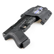 OWB Holster for INFORCE APLc COMPACT - 50+ Gun Models - SKULL BLUE LINE