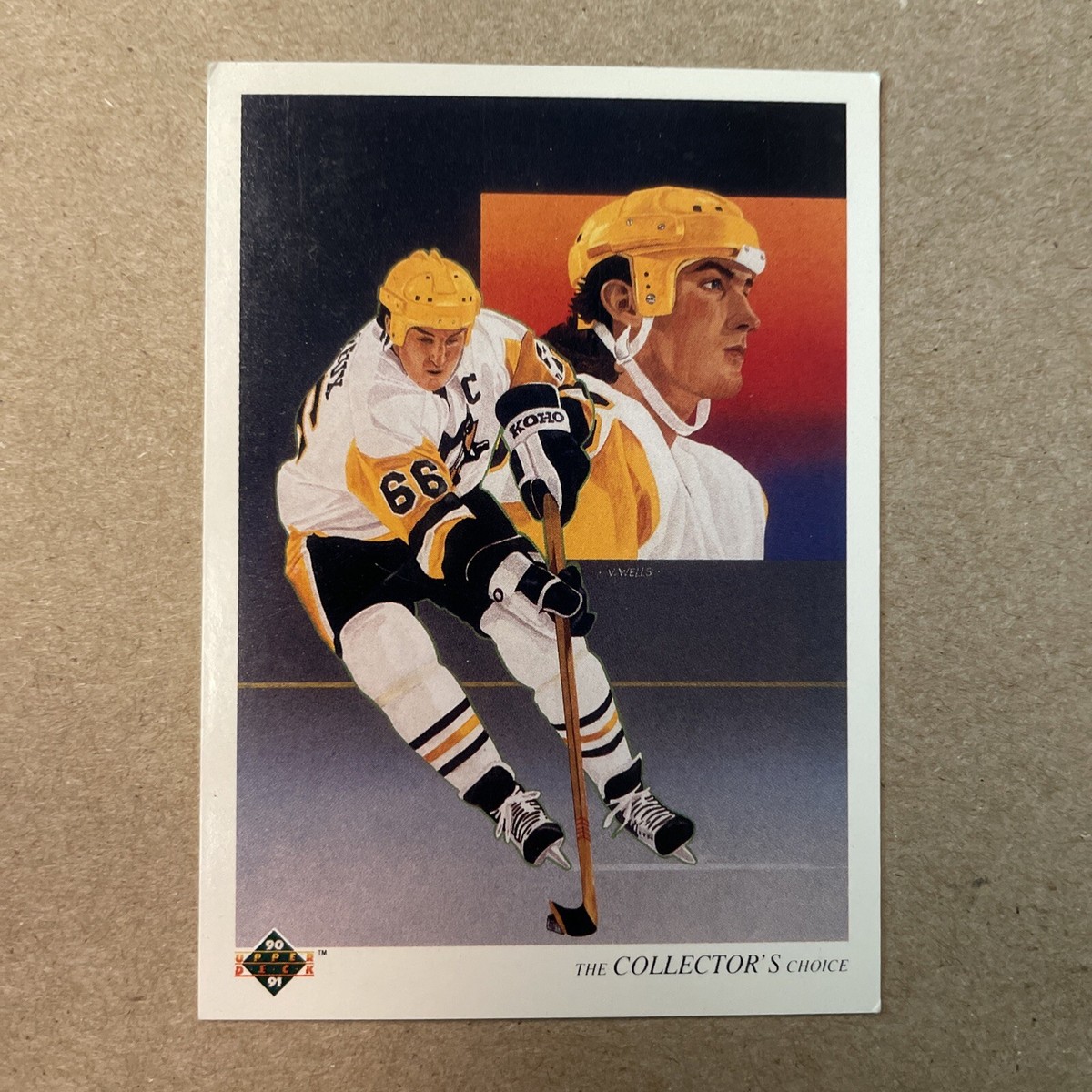 1990-91 Upper Deck The Collector's Choice Penguins CHECKLIST