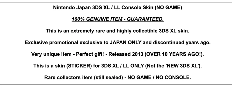 Nintendo 3DS XL LL Games Console Rare Skin Monster Hunter 4 Ultimate New Sealed - Image 2 of 4