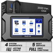 MUCAR CS4 OBD2 Scanner Check Engine ABS SRS SAS AT EPB Reader Diagnostic Tool US