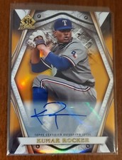 2022 Bowman Draft Kumar Rocker Invicta Orange Refractor Auto 14/25